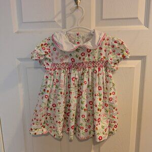 Bella Bliss Floral Dress with Coordinating Bloomers Size 4